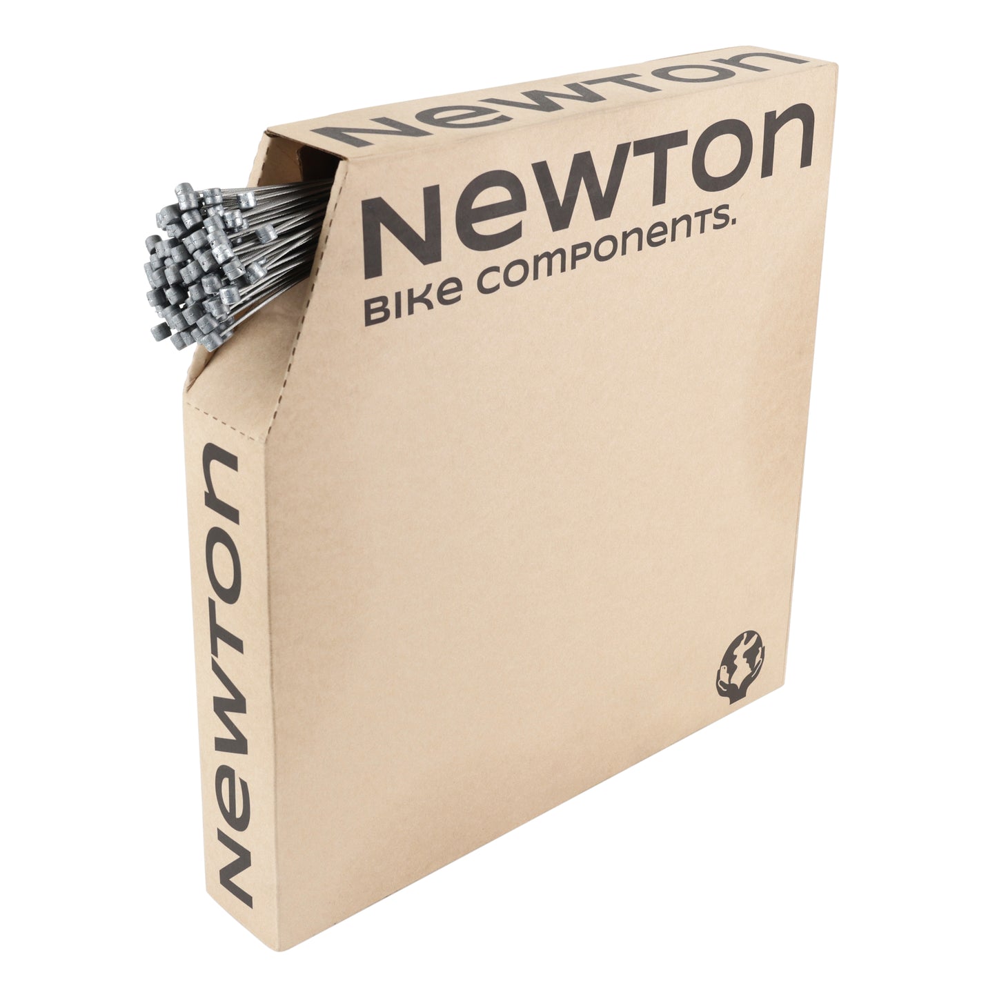 Newton reinforced stainless steel MTB brake cable 1.6mm 1.80m (box of 100)
