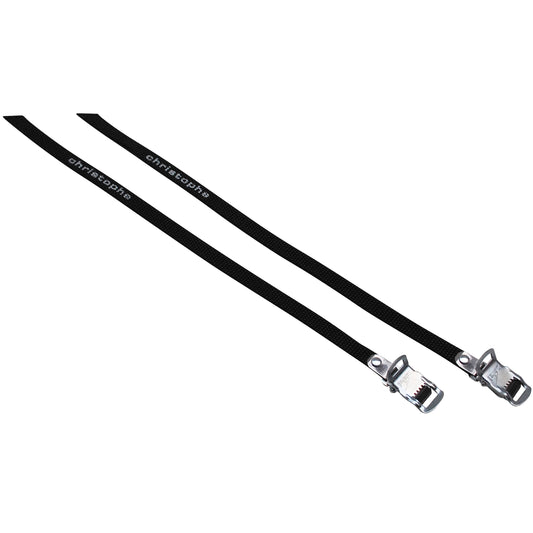 Courroie câle pied christophe 515 noir nylon tresse (paire)