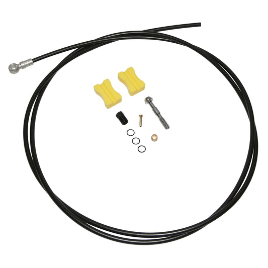 Durite Shimano pour frein à disque route 1700mm avec embout BH59 noir - gaine hydraulique br-r785 - Ultegra 6800 Deore-Alivio-altus