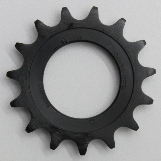 Pignon piste Shimano 15 dents filetage 1/2 x 1/8