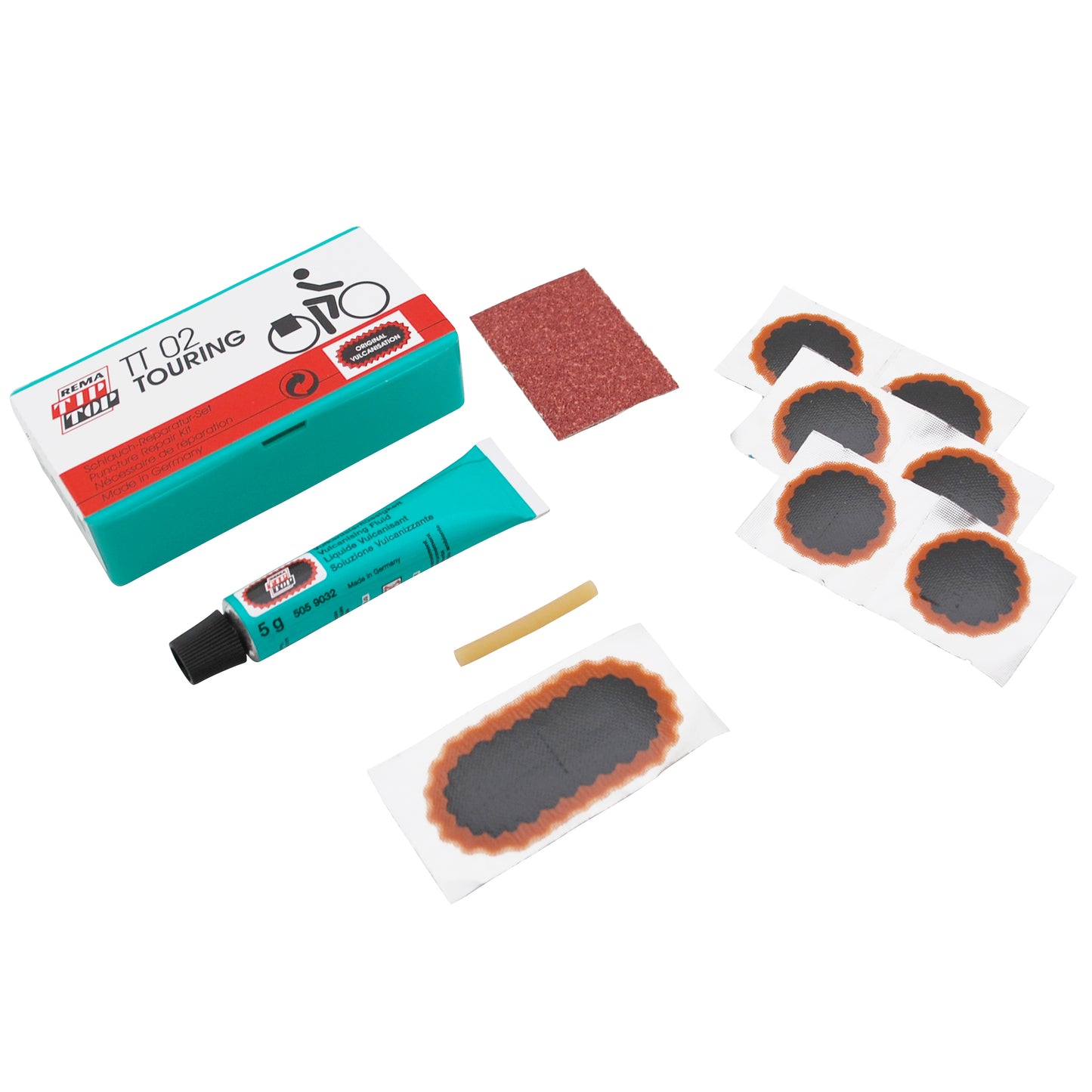 Kit réparation chambre à air TIP TOP TT02 Touring