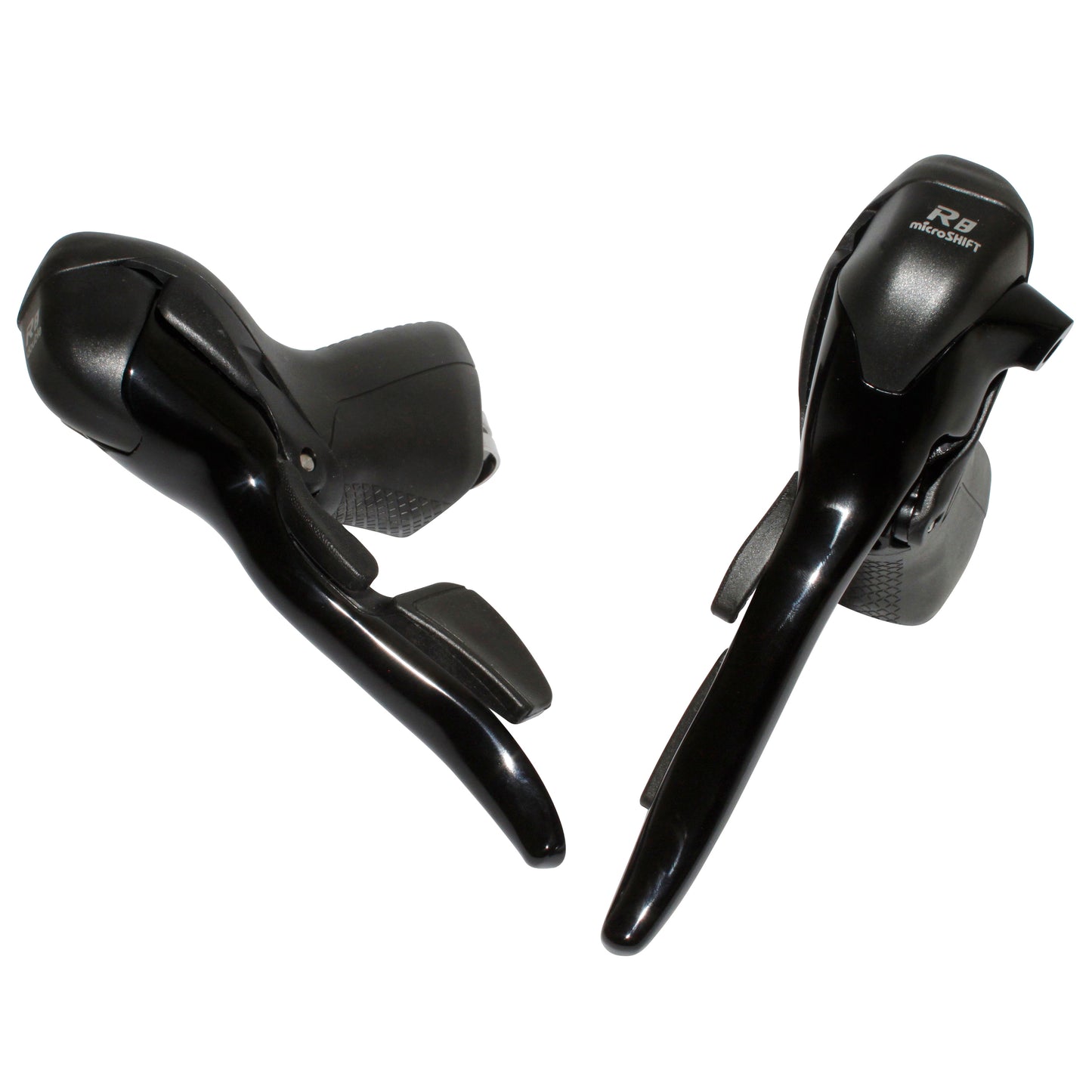 Microshift 8-speed double black road brake levers