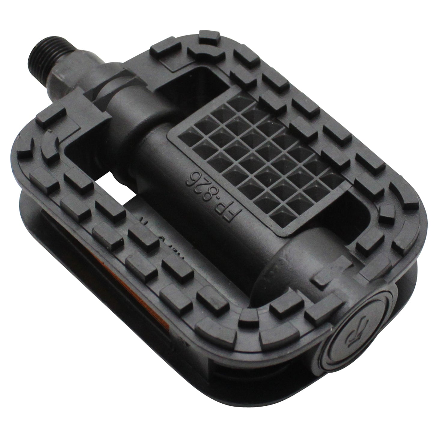 Pedal city resin PCP one-piece black 9/16