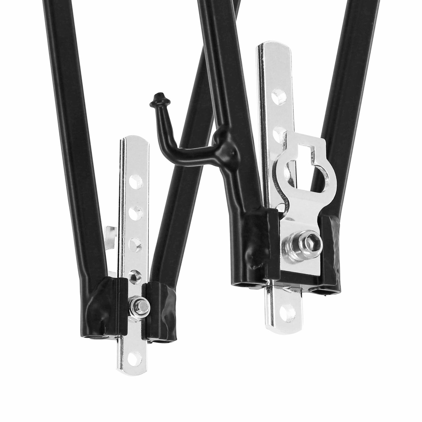 Porte-bagage arrière PCP alu noir réglable 24-26-28